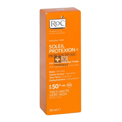Roc Soleil Protexion Visage Antiage SPF50+ 50 ml