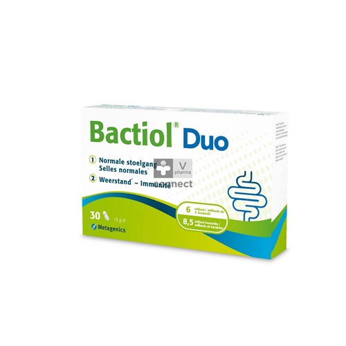 Metagenics Bactiol Duo 30 Capsules