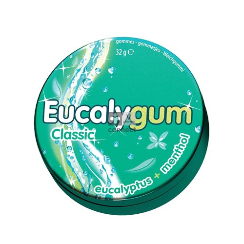 Eucalygum Pectorale Gommetjes Met Suiker 40g