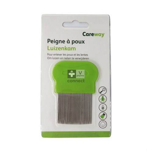 Careway Peigne Poux Metallique