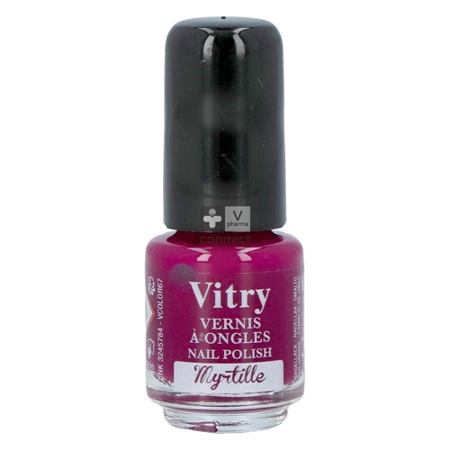 Vitry Vernis à Ongles Myrtille 4 ml