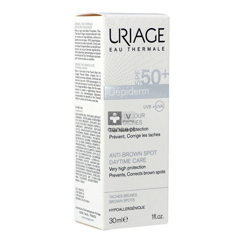 Uriage Depiderm Ip50+ Dagverzorg. Bruine Vlek.30ml