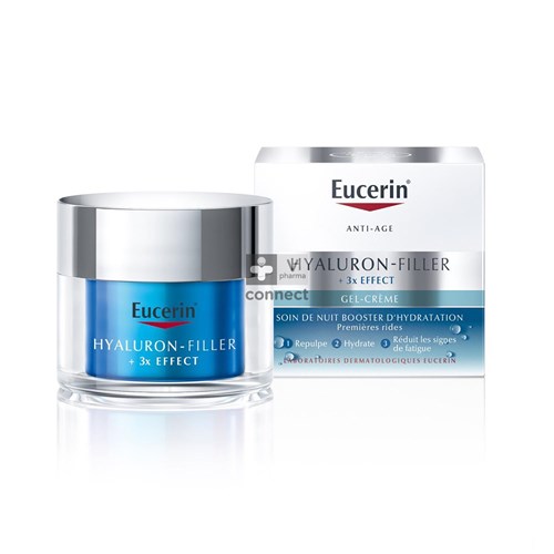 Eucerin Hyaluron Filler+ X3 Nachtcr Hydra B. 50ml