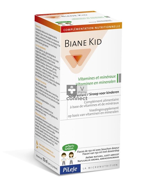 Pileje Biane Kid Vitamines et Minéraux 150 ml
