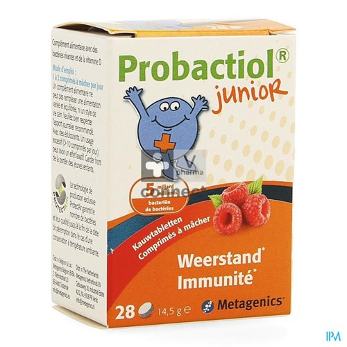 Metagenics Probactiol Junior 28 Comprimés à Croquer