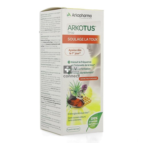 Arkotus Siroop Droog Diep Zittende Hoest 140ml