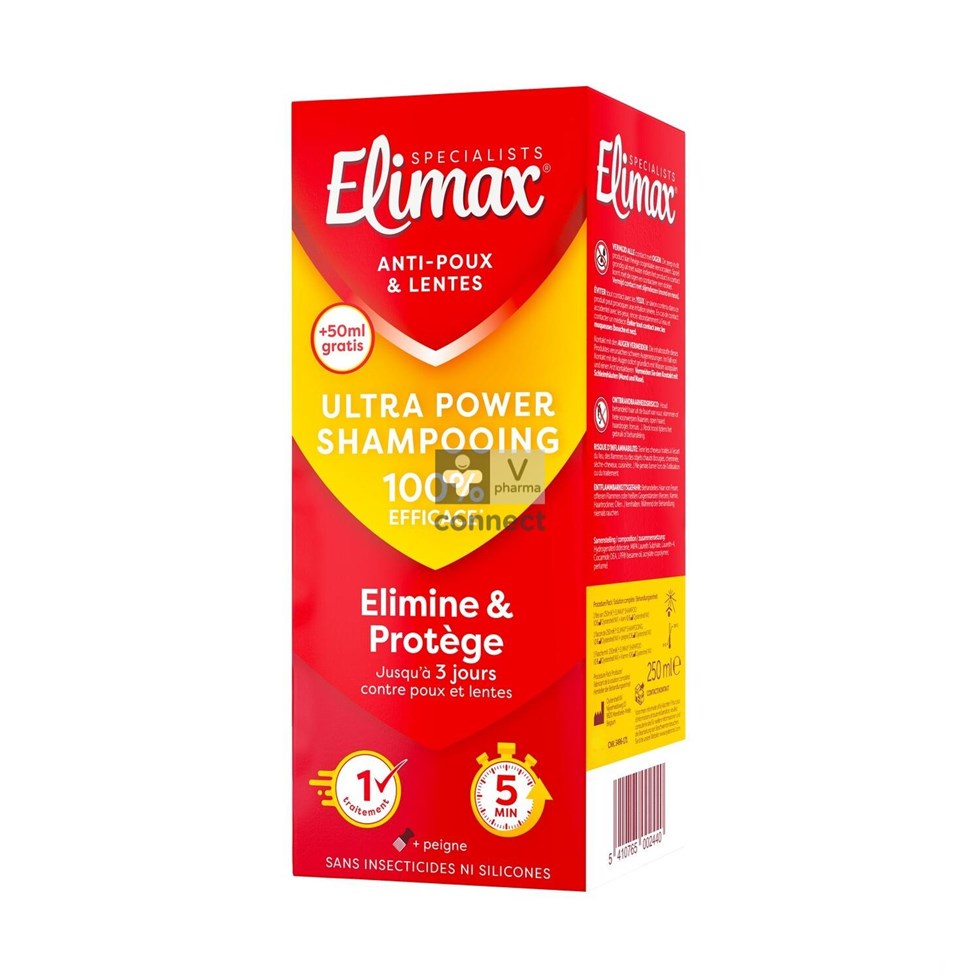 Elimax Shampooing Anti-Poux 250 ml