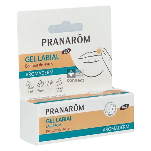 Pranarom Aromaderm Labiarom Gel Labial 5 ml