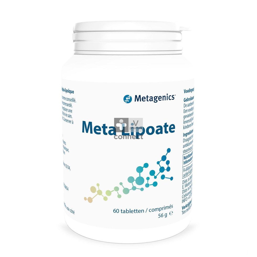 Metagenics Meta Lipoate 60 Comprimés