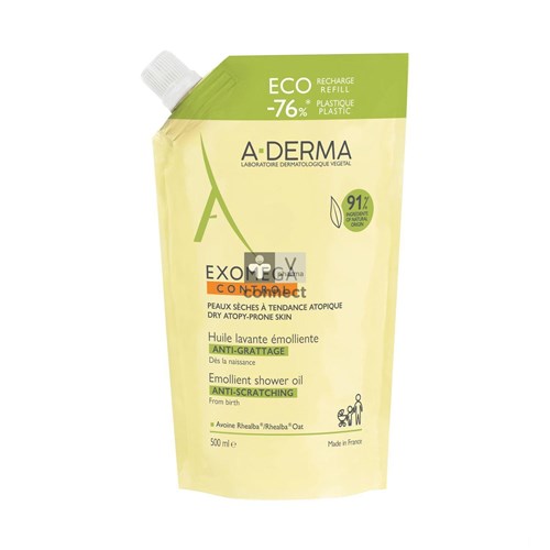 Aderma Exomega Control Wasolie Emol. Refill 500ml