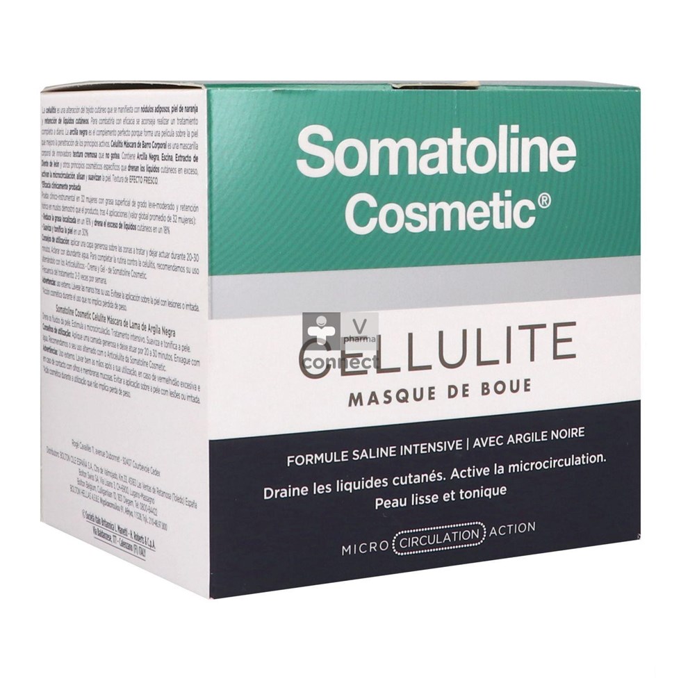 Somatoline Cosm. A/cellulite Moddermasker 500ml