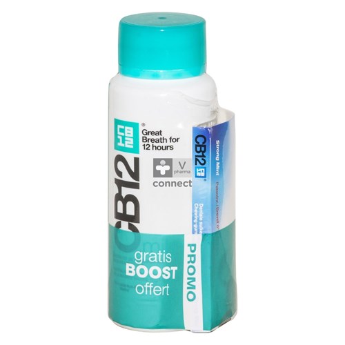 Cb12 Mild Halitosis 12u 250ml + Boost Gratis