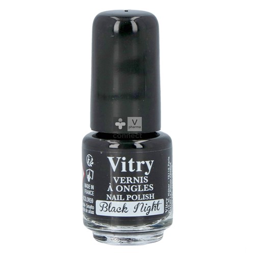 Vitry Vernis à Ongles Black Night 4 ml