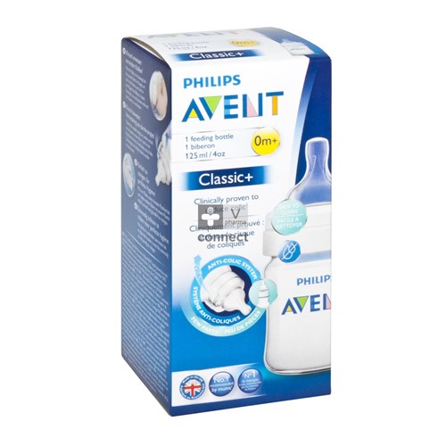 Avent Zuigfles Classic+ Pp 125ml