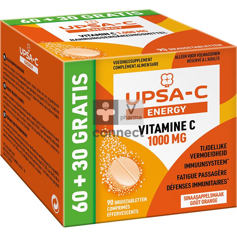 Upsa C Energy 1000Mg Comp Efferv. 90 (60+30)