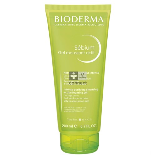 Bioderma Sebium Gel Moussant Actif 200 ml