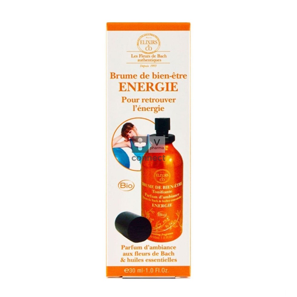 Elixirs & Co Fleurs de Bach Brume Energie 30 ml
