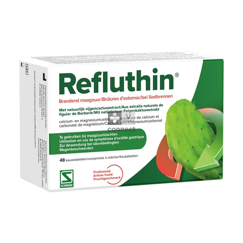 Refluthin Fruit De La Passion 48 comprimés à croquer