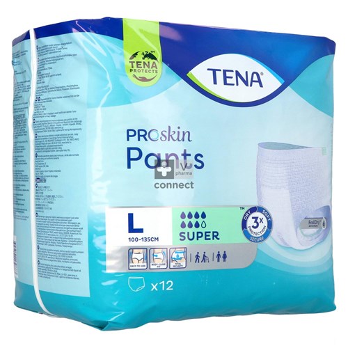 Tena Proskin Pants Super Large 12 Pièces