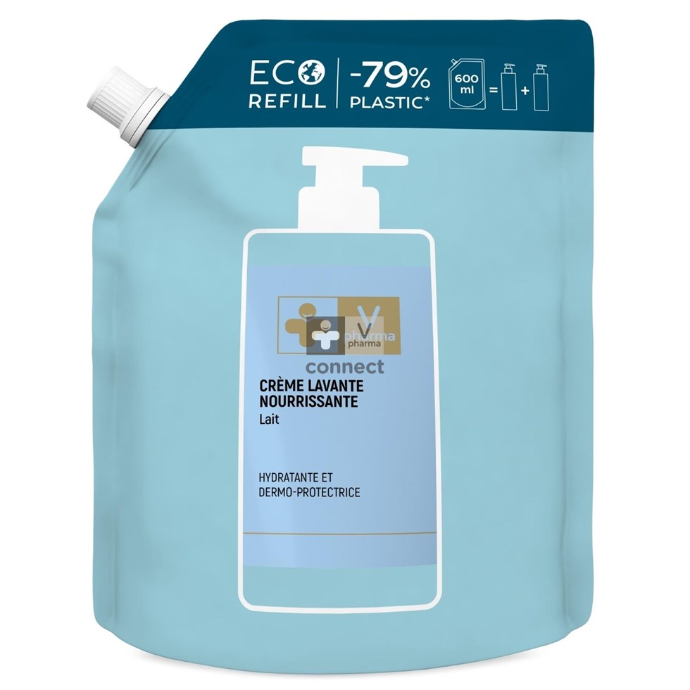 VPharma Eco-Recharge Crème Lavante Nourrissante 600 ml