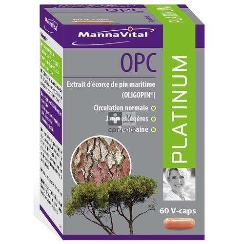 Mannavital Opc Platinum V-caps 60