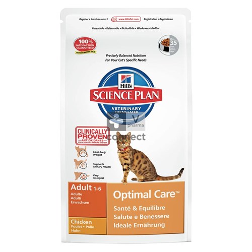 Hills Sc.plan Feline Adult Chicken 2kg 603592