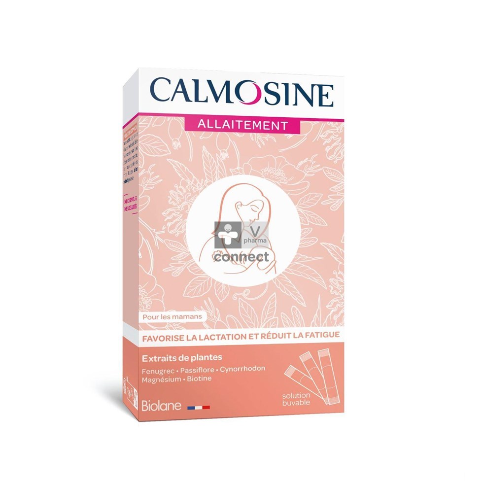 Calmosine Allaitement 10 ml 14 Sticks