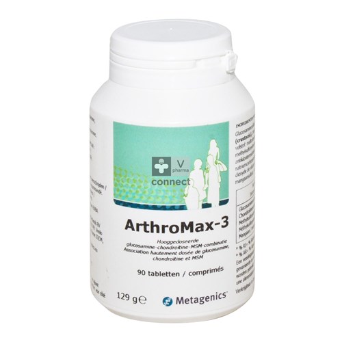 Arthromax 3 Pot Tabl 90 19744 Metagenics