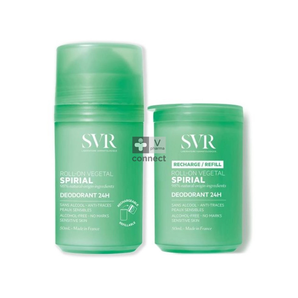 Svr Spirial Lot Roll-on Vegetal 50ml+recharg.50ml