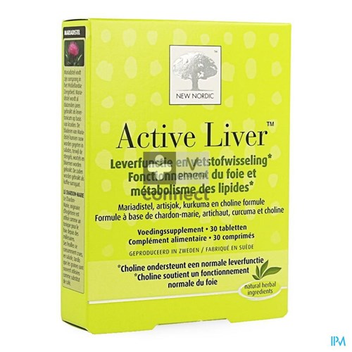 New Nordic Active Liver Tabl 30