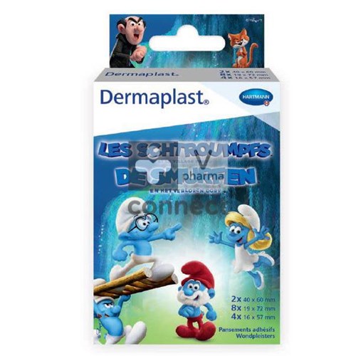 Dermaplast Schtroumpfs 14 Pansements