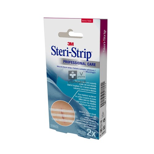 Steri-strip Hechtstrip Ster 6x 75mm 2x 5 1541p-2