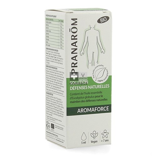 Pranarom Aromaforce Opl. Natuurl.weerstand Bio 5ml