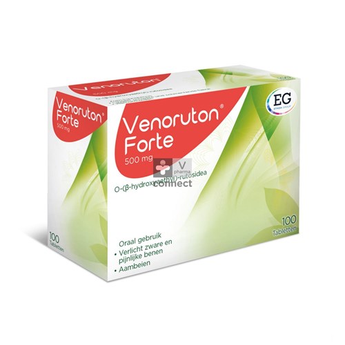 Venoruton Forte 500 mg 100 Comprimés