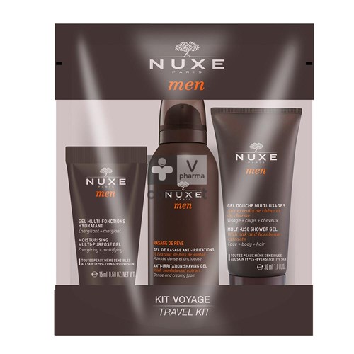 Nuxe Men Coffret 3 Produits