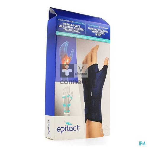 Epitact Attelle Poignet Pouce Immobilisation Gauche S