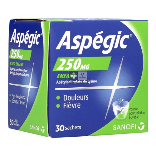 Aspegic 250 Pulv 30x 250mg