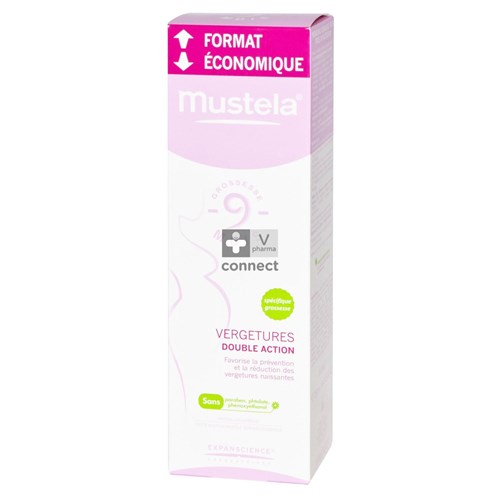 Mustela 9 Mois Vergetures Double Action 250 ml
