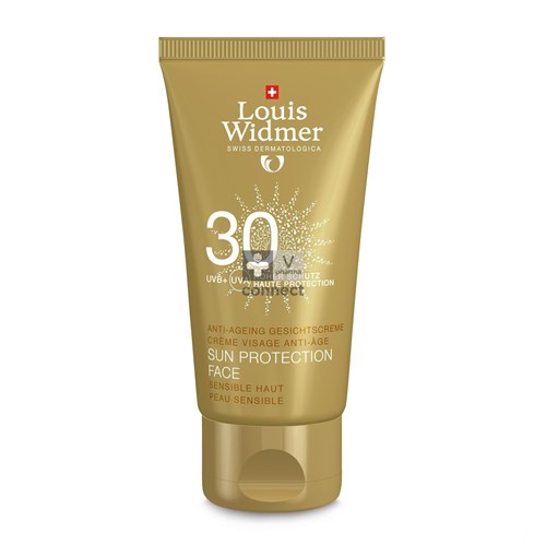 Widmer Sun Protection Gezicht SPF30 Zonder parfum 50 ml