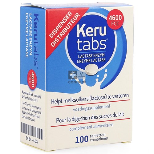 Kerutabs 100 Comprimés