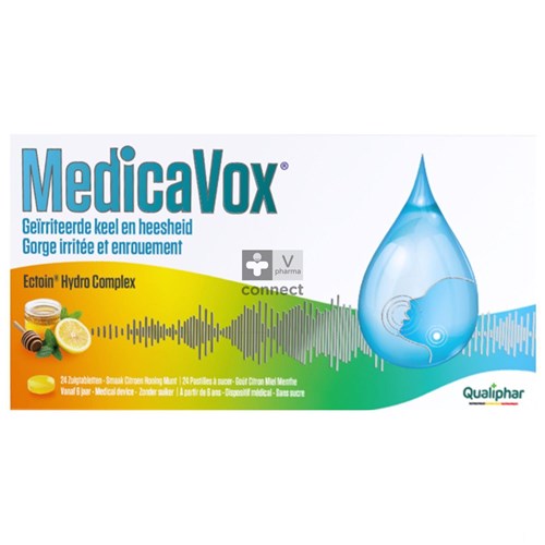 Medicavox Miel Citron Comp. Sucer 24