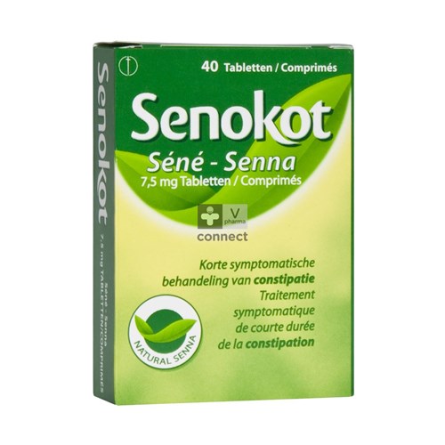Senokot 7.5 mg 40 Comprimés