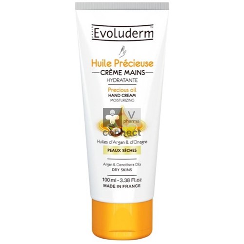 Evoluderm Huile Precieuse Crème Mains 100 ml