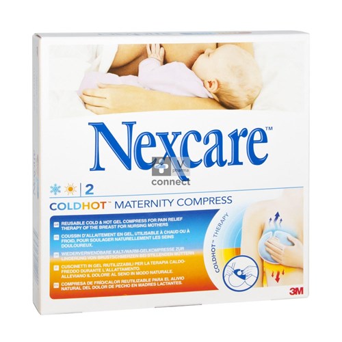 N15712 Nexcare Coldhot Borstvoeding Kompres 17cm X 16cm (double Pack)