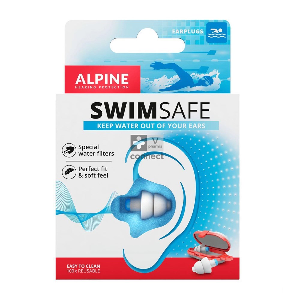 Alpine Swimsafe Oordop 1p