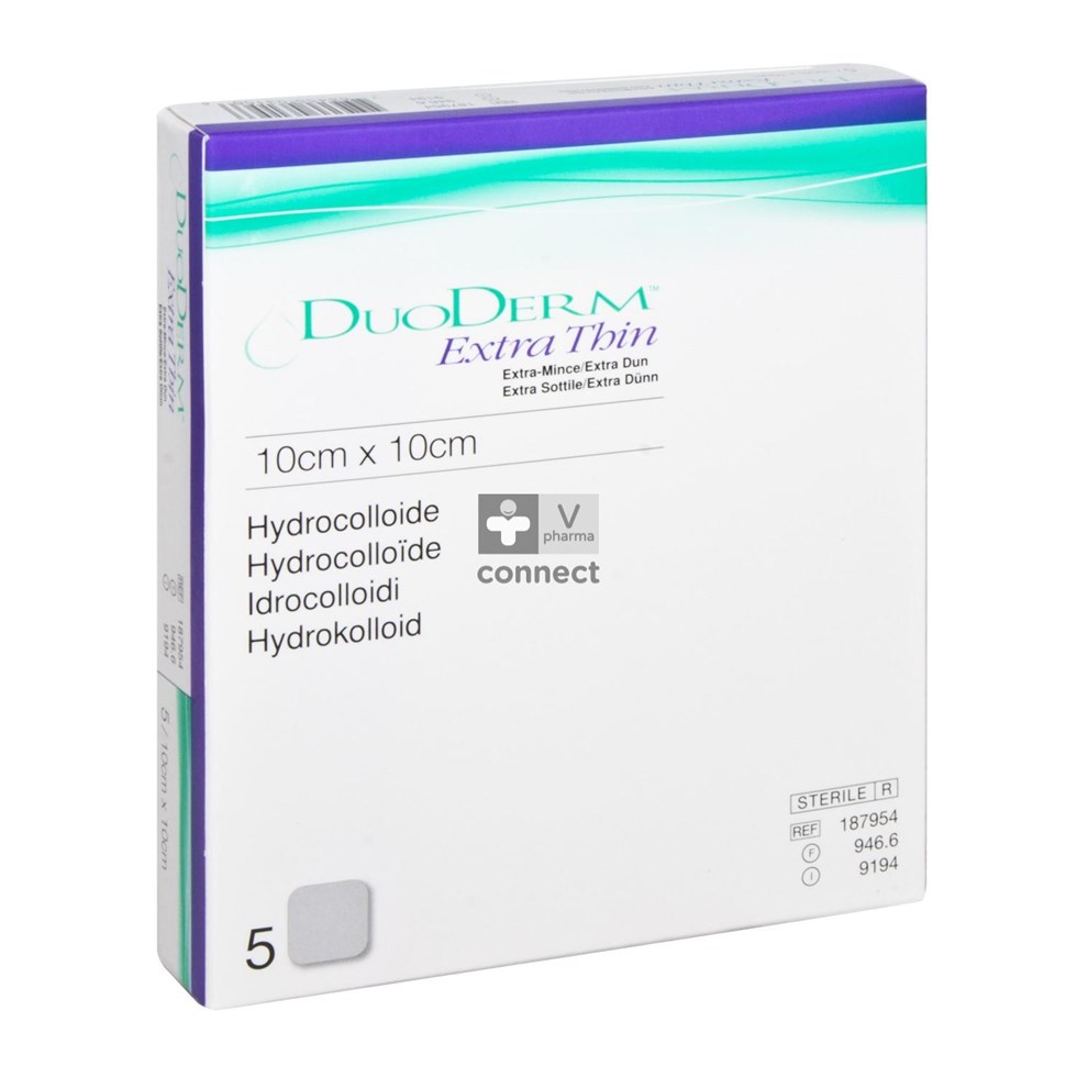 Duoderm Extra Mince 10x10  5 Pieces