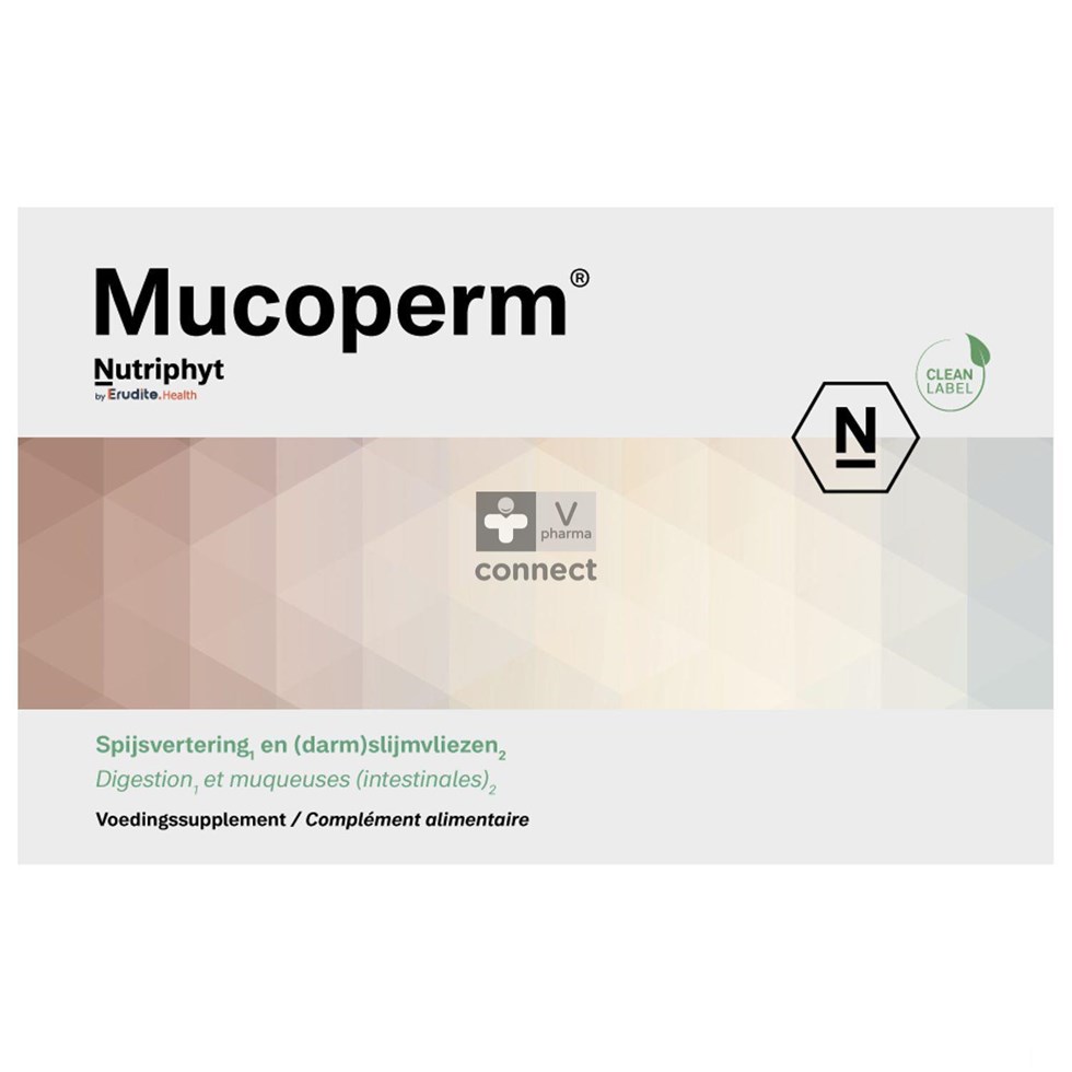 Nutriphyt Mucoperm Poudre 4 g 60 Sachets