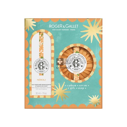 Roger Gallet Coffret Eau Parfum Neroli 30 Ml + Savon 100g