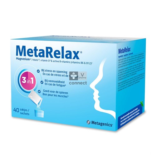 Metagenics Metarelax 40 Sachets NF