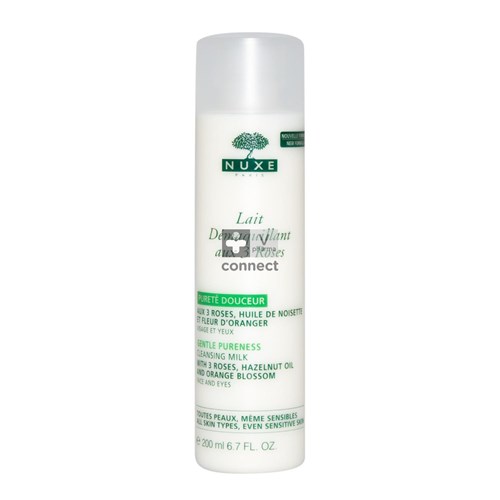 Nuxe Lait Demaquillant Aux 3 Roses 200 ml
